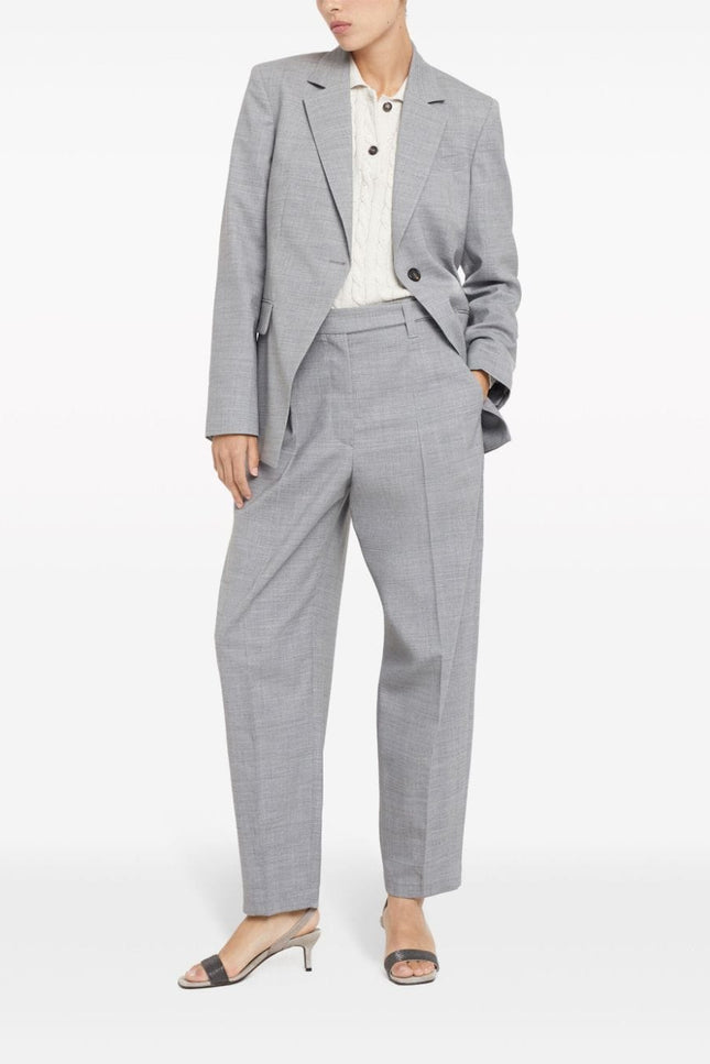 Brunello Cucinelli Trousers Light Grey