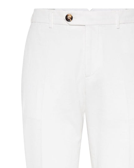 Brunello Cucinelli Trousers White