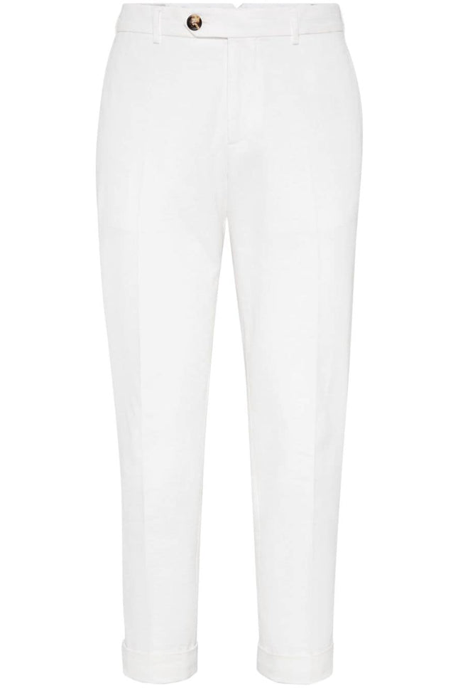 Brunello Cucinelli Trousers White