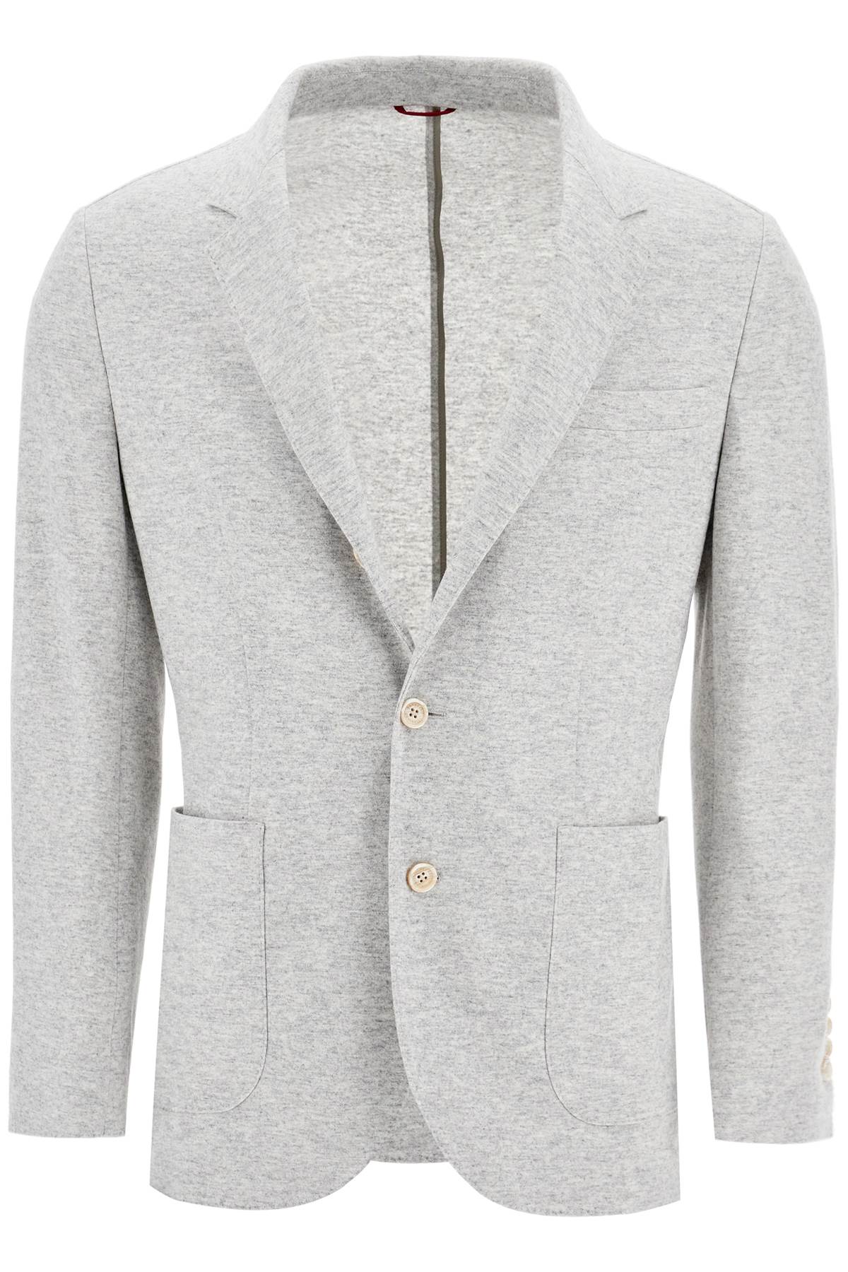 Brunello Cucinelli cashmere jersey blazer for a