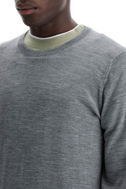 Brunello Cucinelli fine wool-cashmere sweater - Grey