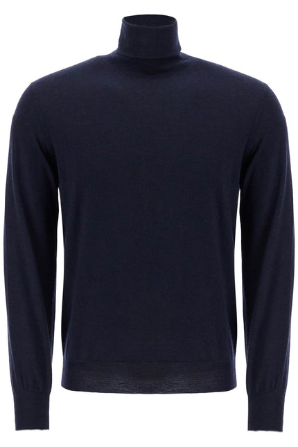 Brunello Cucinelli high-neck pullover sweater - Blue