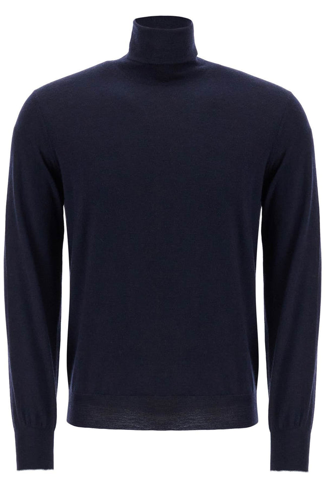 Brunello Cucinelli high-neck pullover sweater - Blue