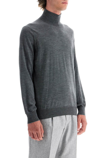 Brunello Cucinelli high-neck pullover sweater - Grey