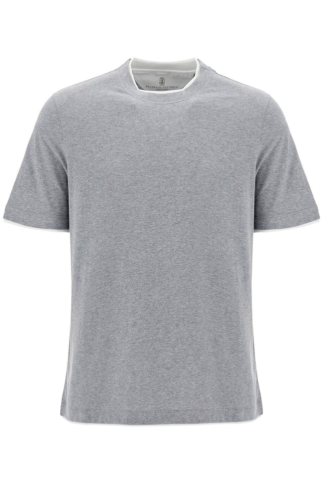 Brunello Cucinelli layered-effect t-shirt