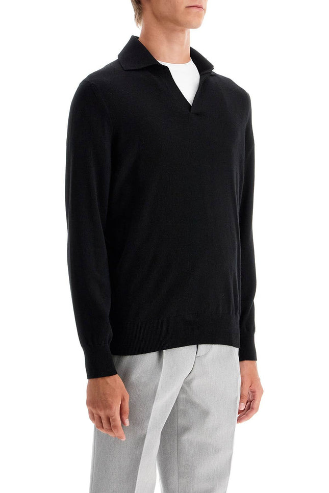 Brunello Cucinelli long-sleeved cashmere polo