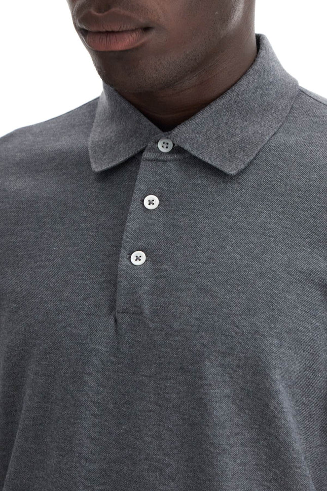 Brunello Cucinelli long-sleeved polo shirt