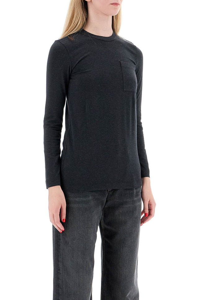 Brunello Cucinelli "long-sleeved shiny tab