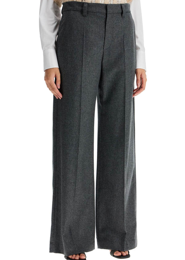 Brunello Cucinelli tailored flannel trousers for