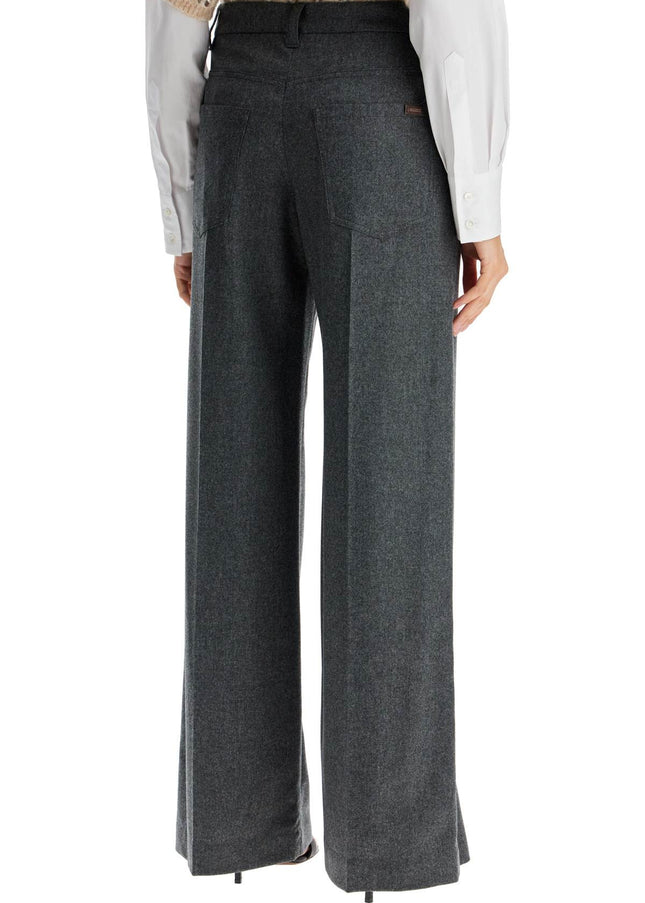 Brunello Cucinelli tailored flannel trousers for