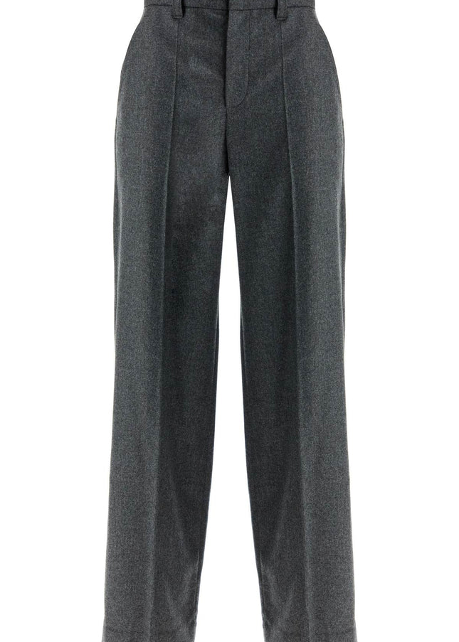 Brunello Cucinelli tailored flannel trousers for