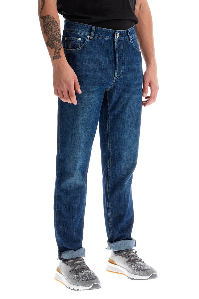 Brunello Cucinelli traditional fit jeans for men