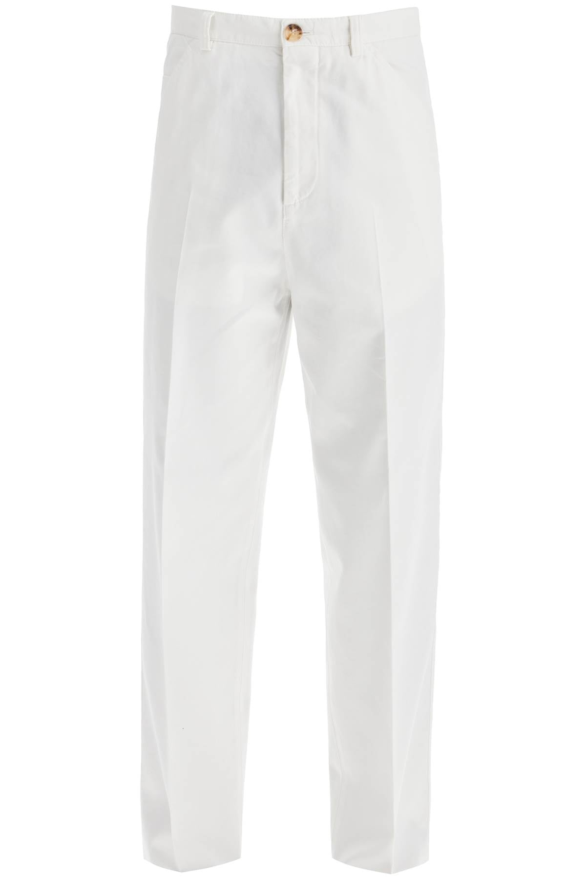 Brunello Cucinelli twill gabardine trousers with garment