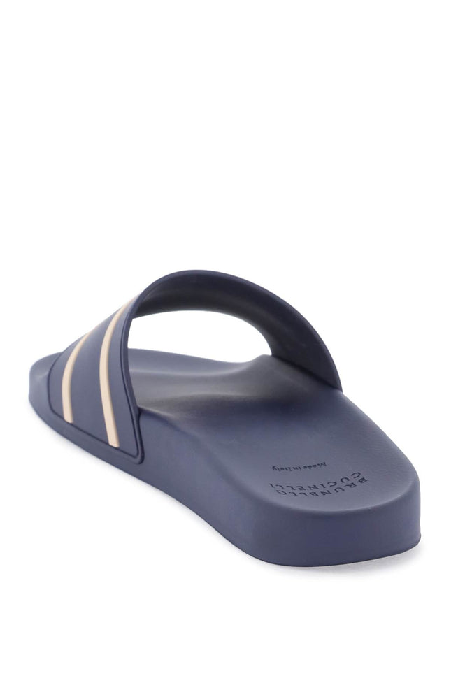 Brunello cucinelli rubber slides-men > shoes > sandals and slippers-Brunello Cucinelli-Urbanheer