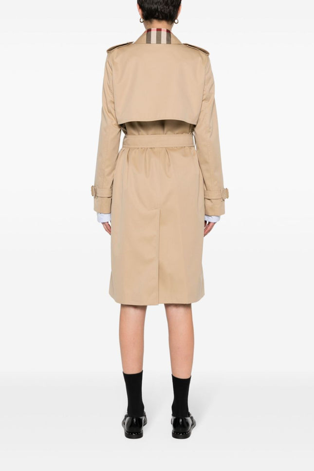 Burberry Coats Beige