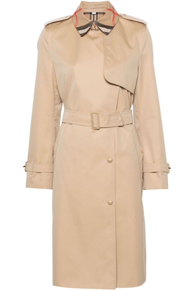 Burberry Coats Beige