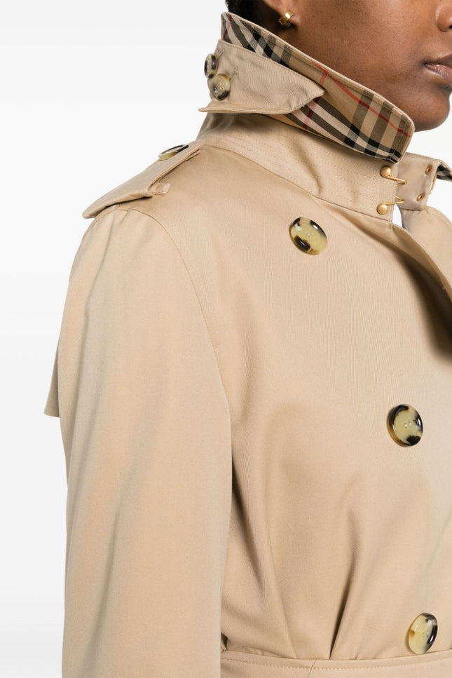 Burberry Coats Beige