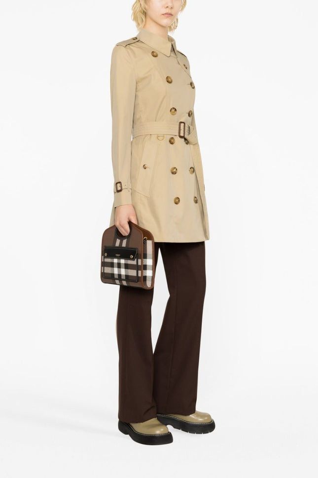 Burberry Coats Beige