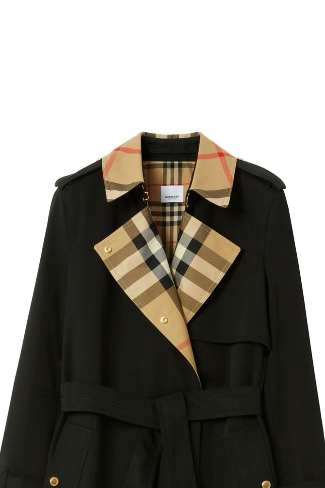 Burberry Coats Black