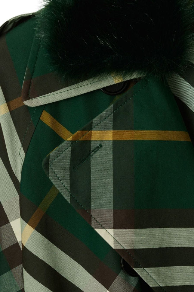 Burberry Coats Green