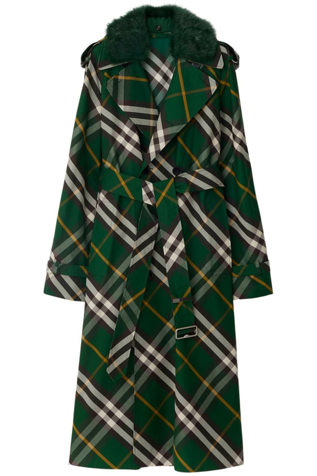 Burberry Coats Green