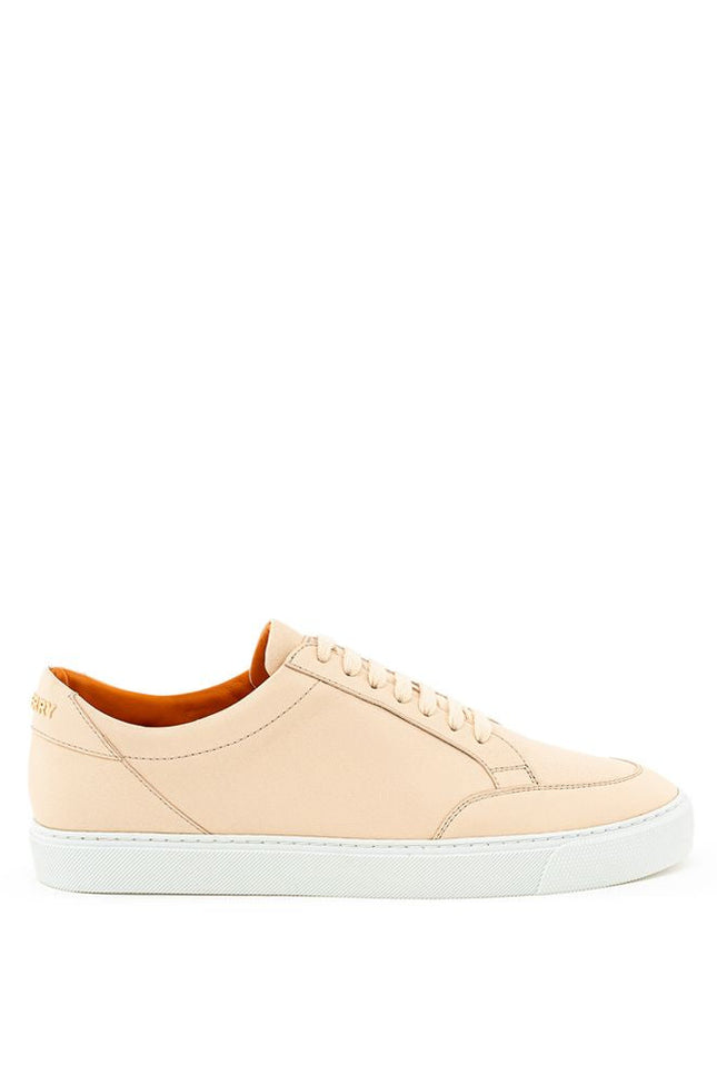 Burberry Pink Leather Sneaker