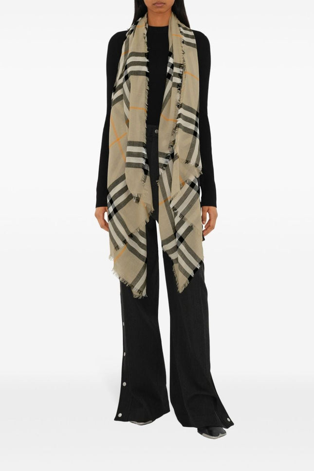 Burberry Scarfs Brown