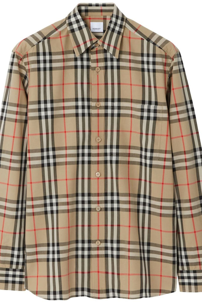 Burberry Shirts Beige