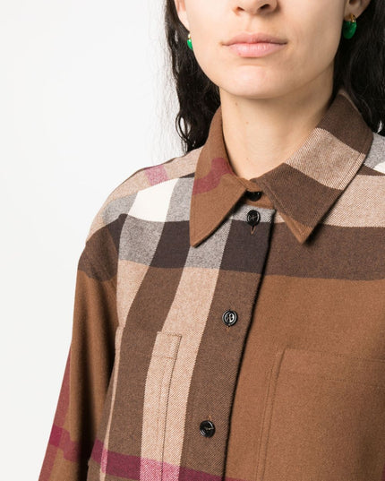 Burberry Shirts Brown