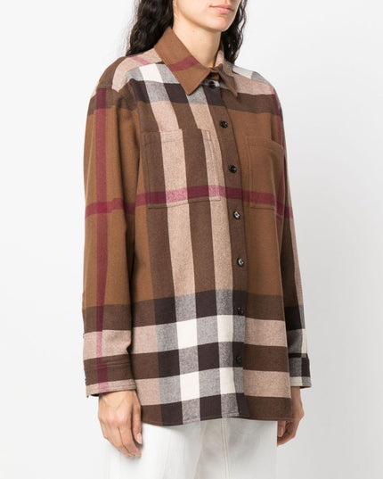 Burberry Shirts Brown