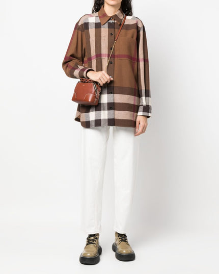 Burberry Shirts Brown