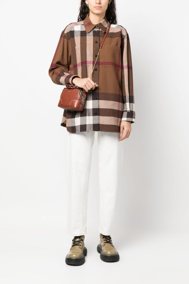 Burberry Shirts Brown