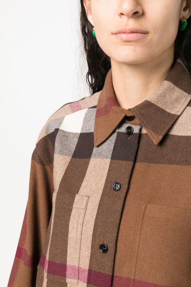 Burberry Shirts Brown