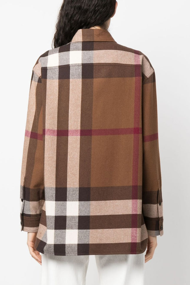 Burberry Shirts Brown