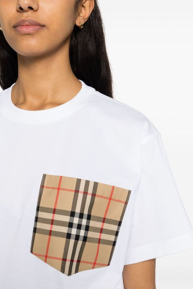 Burberry T-Shirts And Polos White