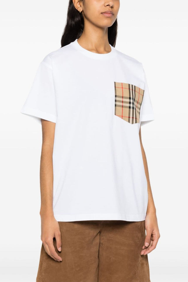 Burberry T-shirts and Polos White