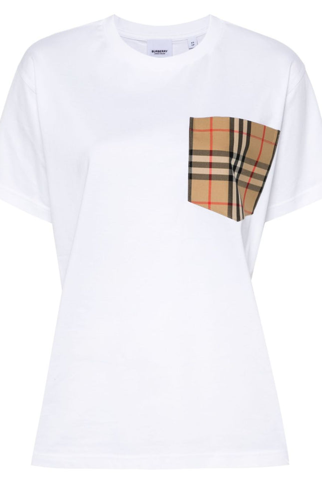 Burberry T-Shirts And Polos White