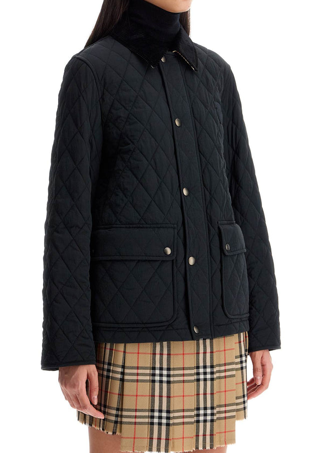 Burberry b shield quilted jacket