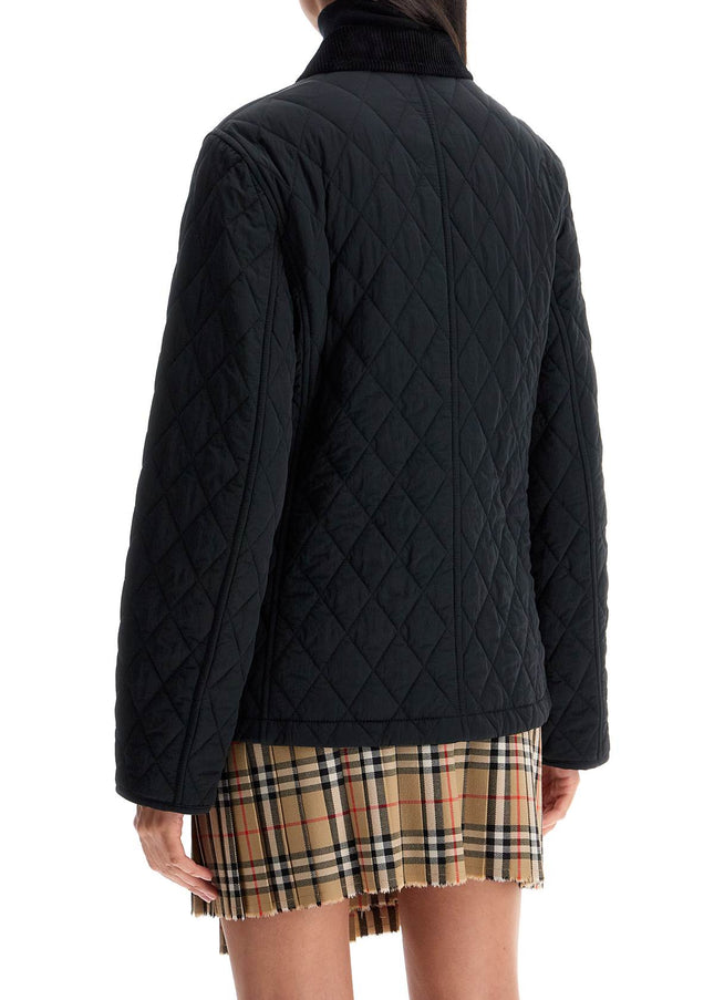 Burberry b shield quilted jacket