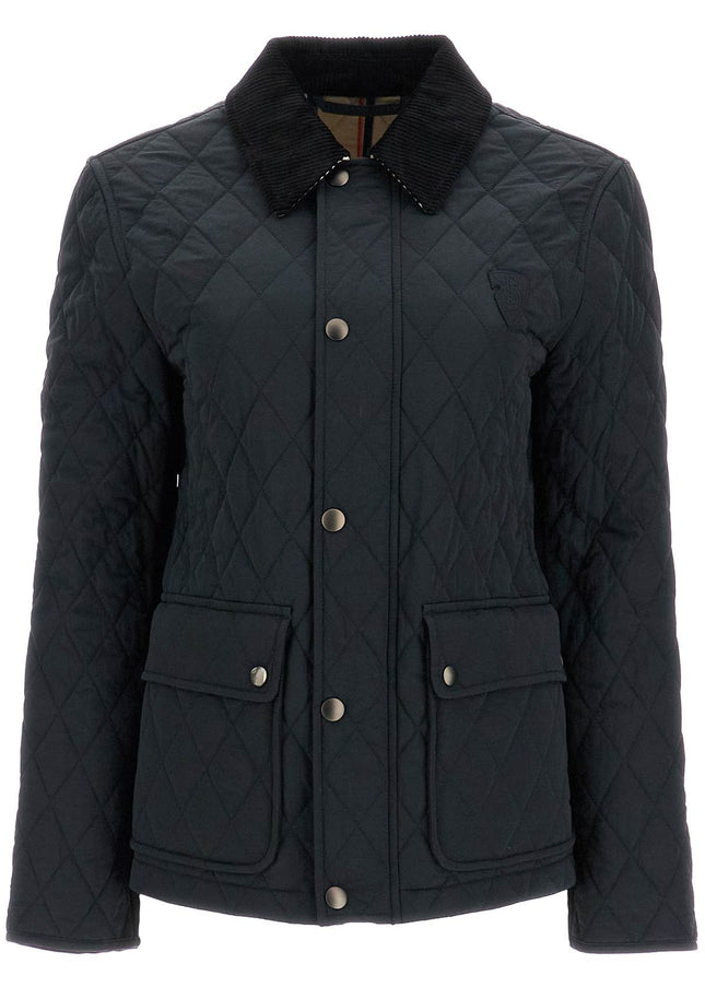 Burberry b shield quilted jacket