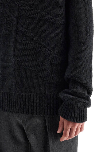 Burberry cashmere sweater with ekd design - Grey