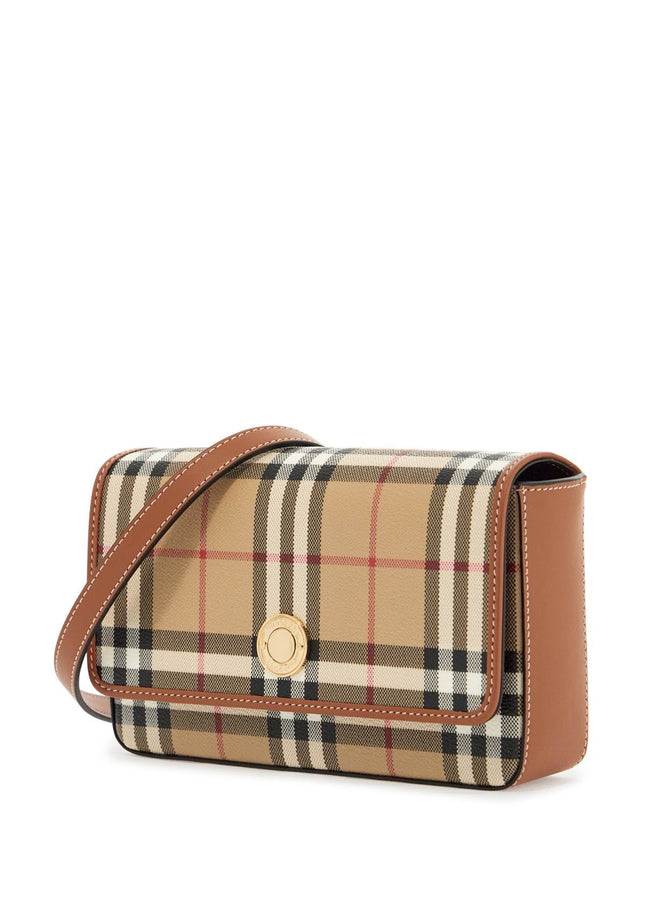 Burberry 'checkered shoulder bag with strap