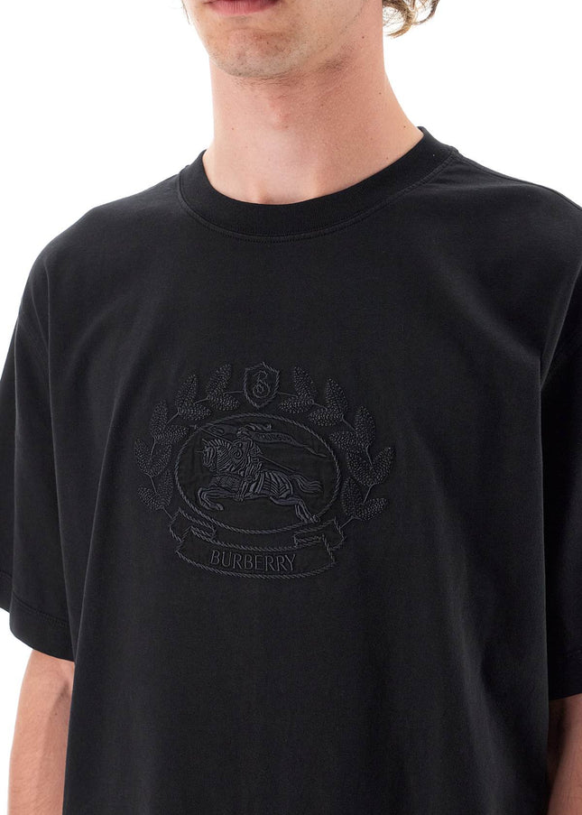 Burberry "ekd emblem t-shirt