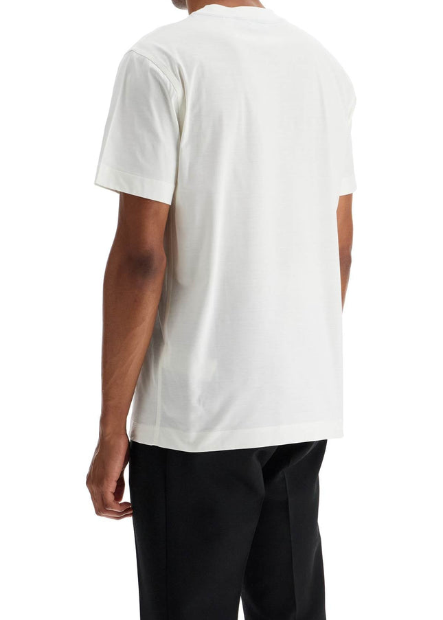 Burberry "ekd embroidered t-shirt