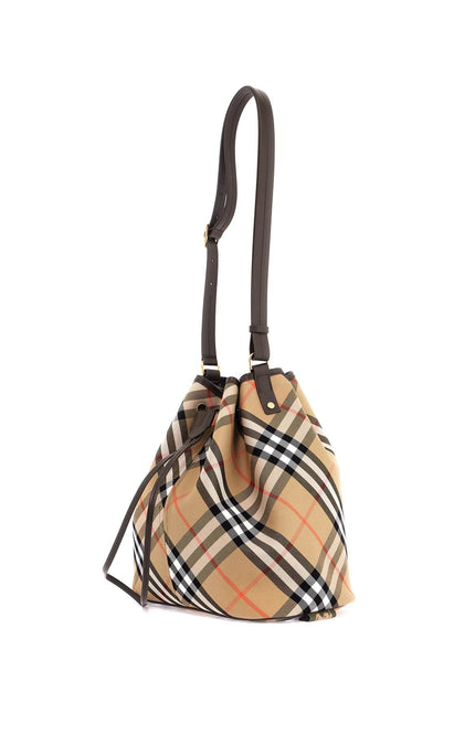 Burberry ered bucket bag