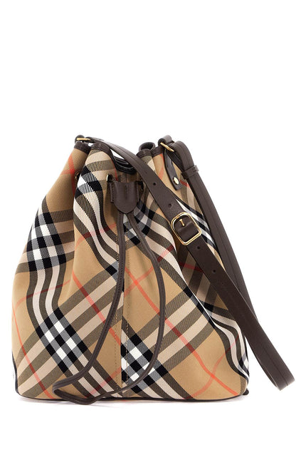 Burberry ered bucket bag