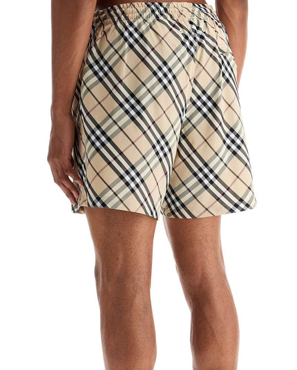 Burberry ered women's beach shorts