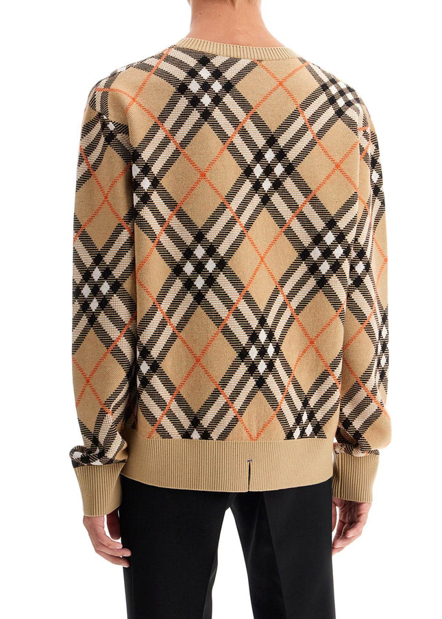 Burberry ered wool and mohair pullover sweater