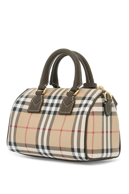 Burberry ered\n\nmini checkered bowling bag