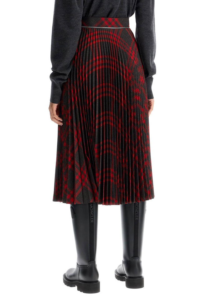 Burberry "folded pleat check